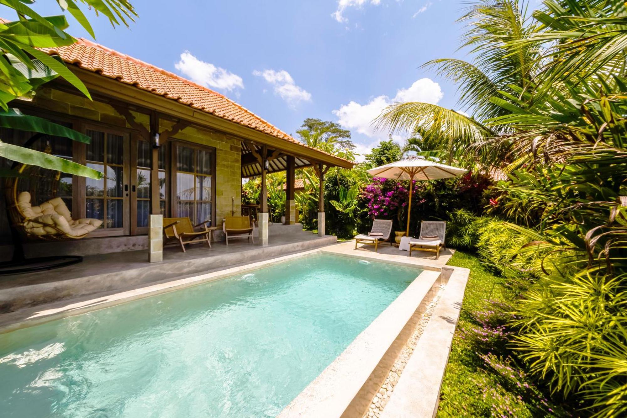 Nyaman Villas By Evdekimi Ubud Quarto foto